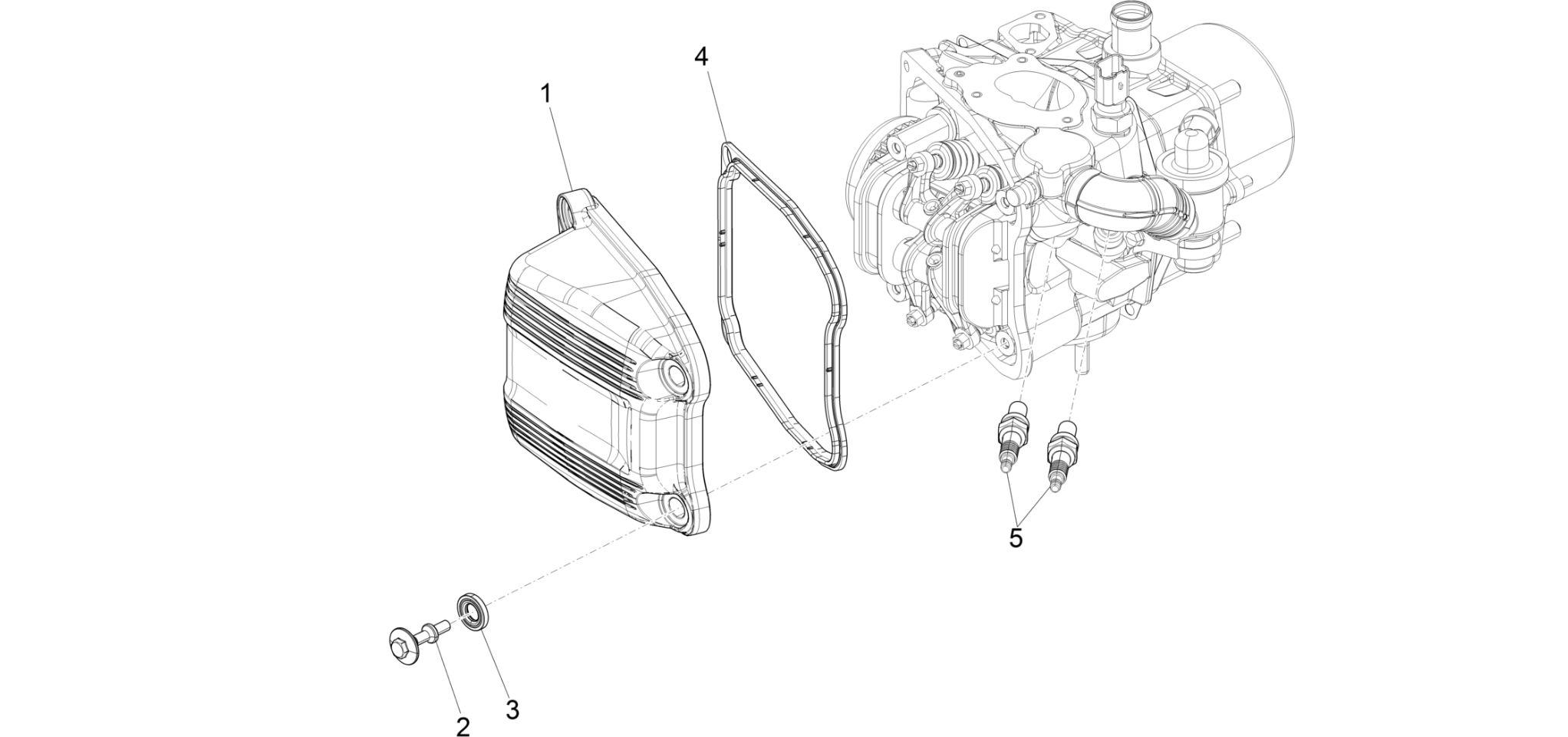Cylinder head cover