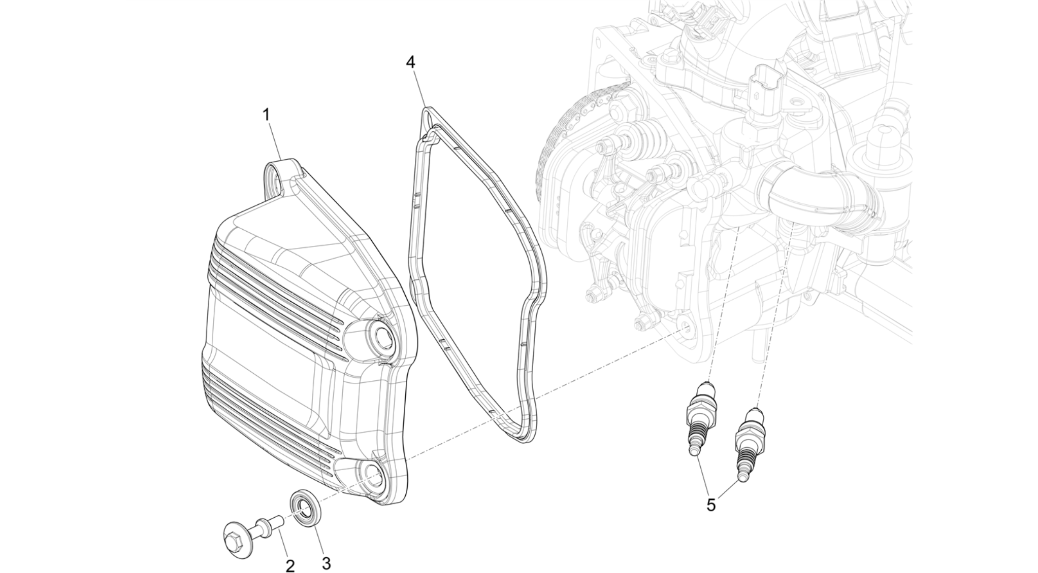 Cylinder head cover