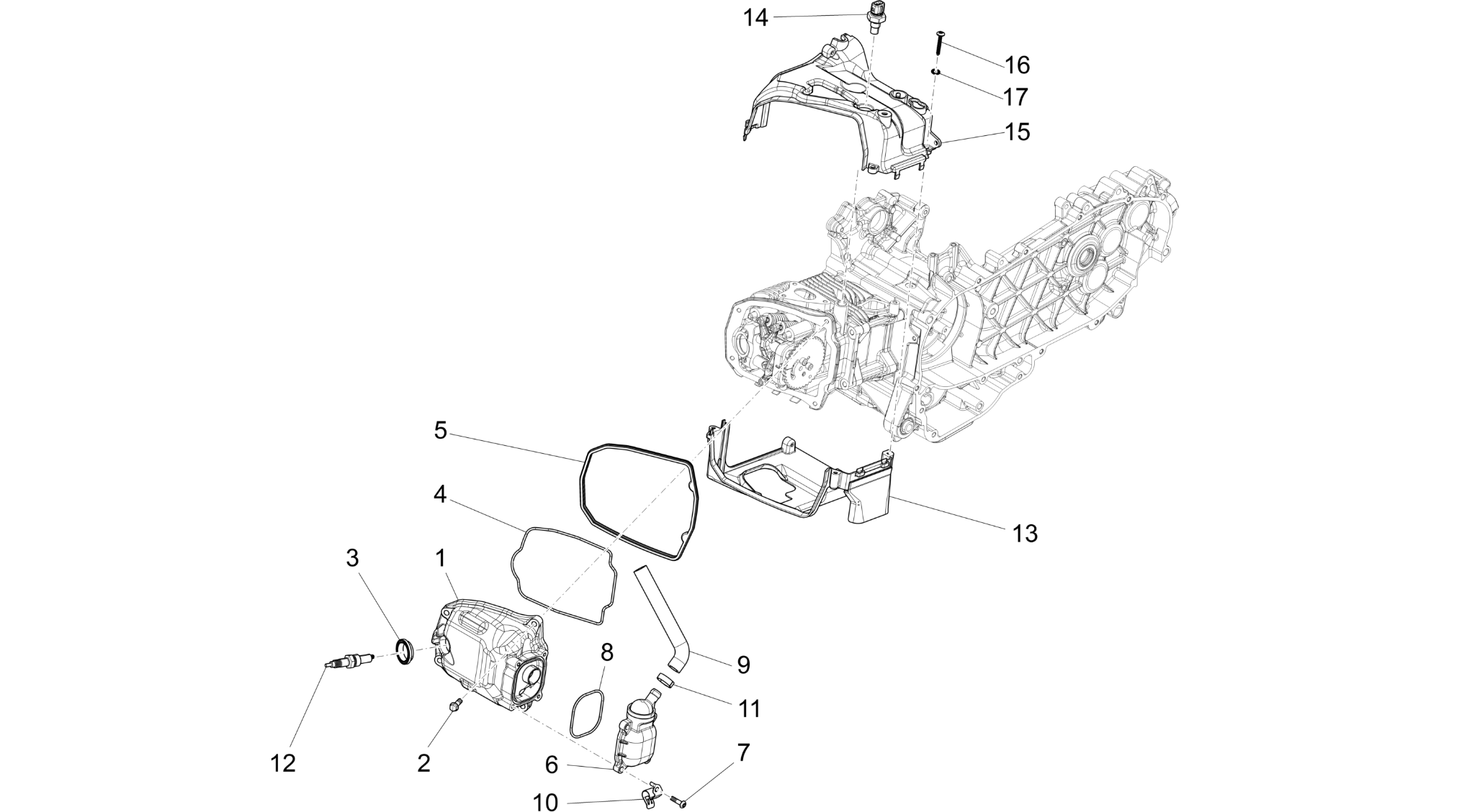 Cylinder head cover
