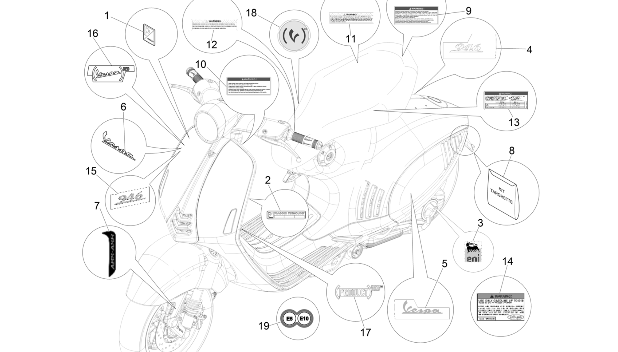 Plates - Emblems