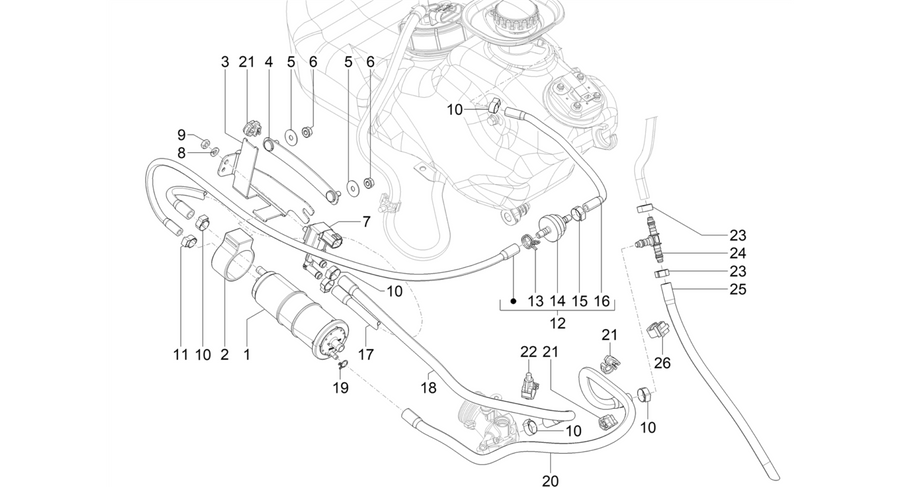 Anti-percolation system