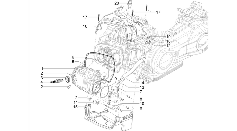 Cylinder head cover