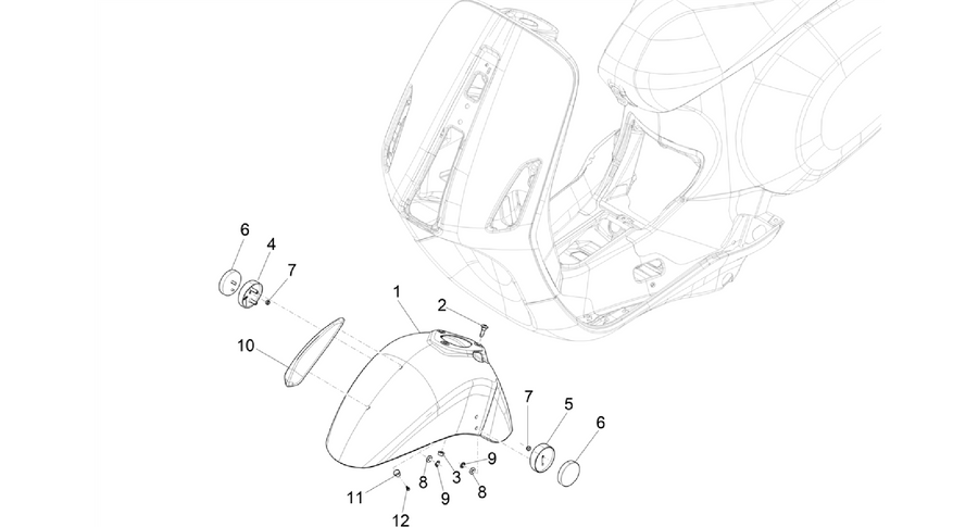 Wheel huosing - Mudguard