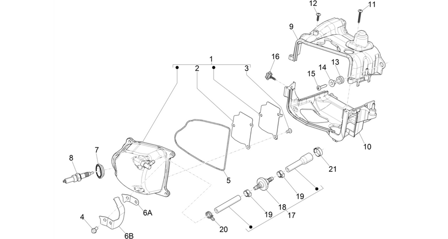 Cylinder head cover