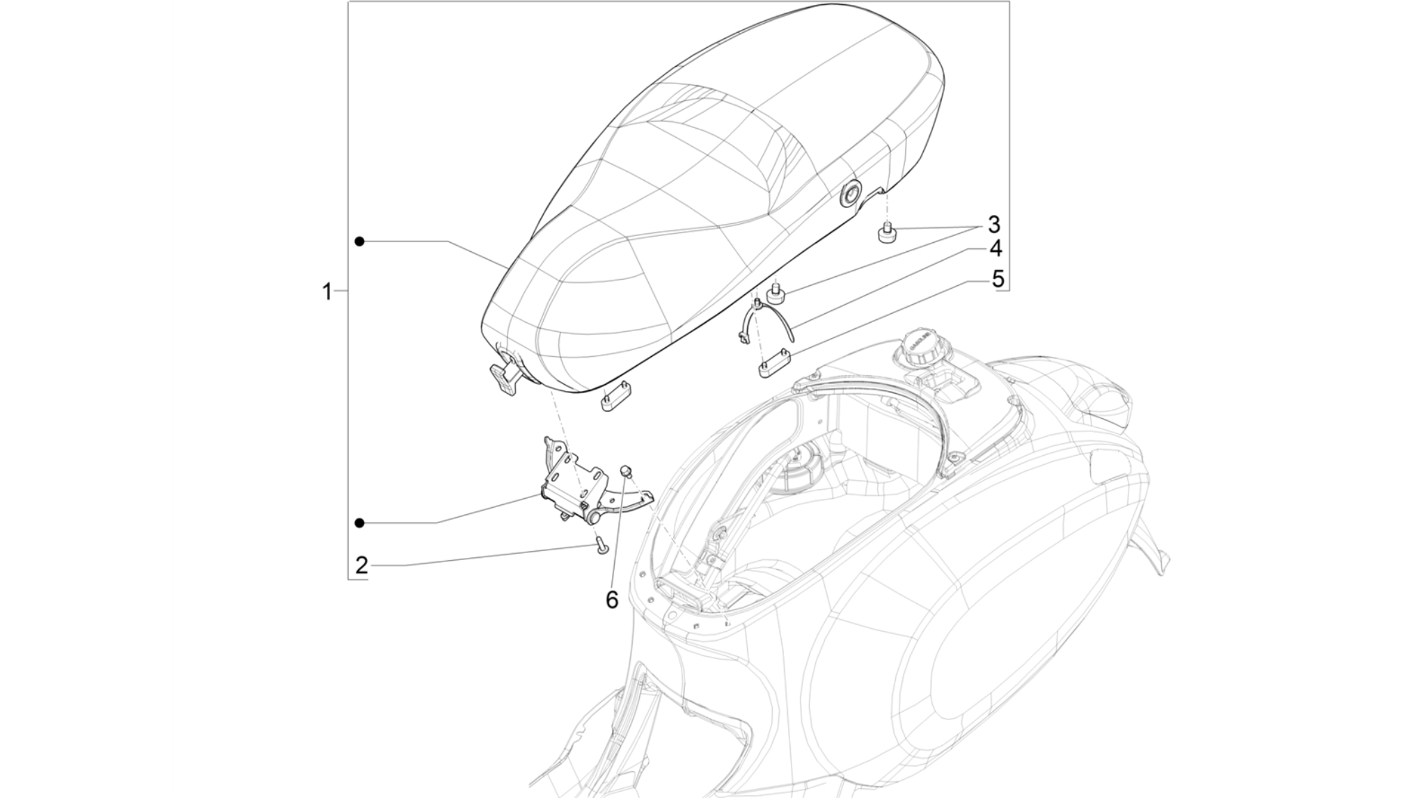 Saddle/seats