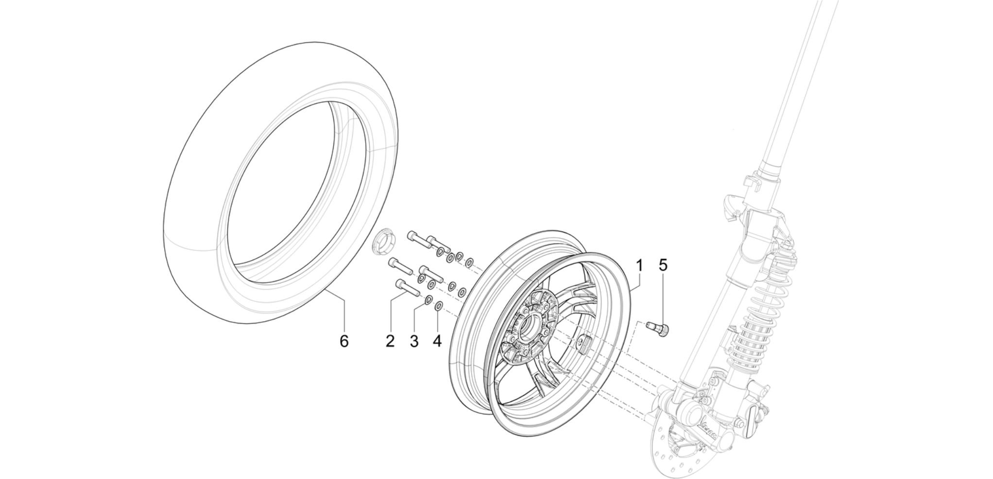 Front wheel