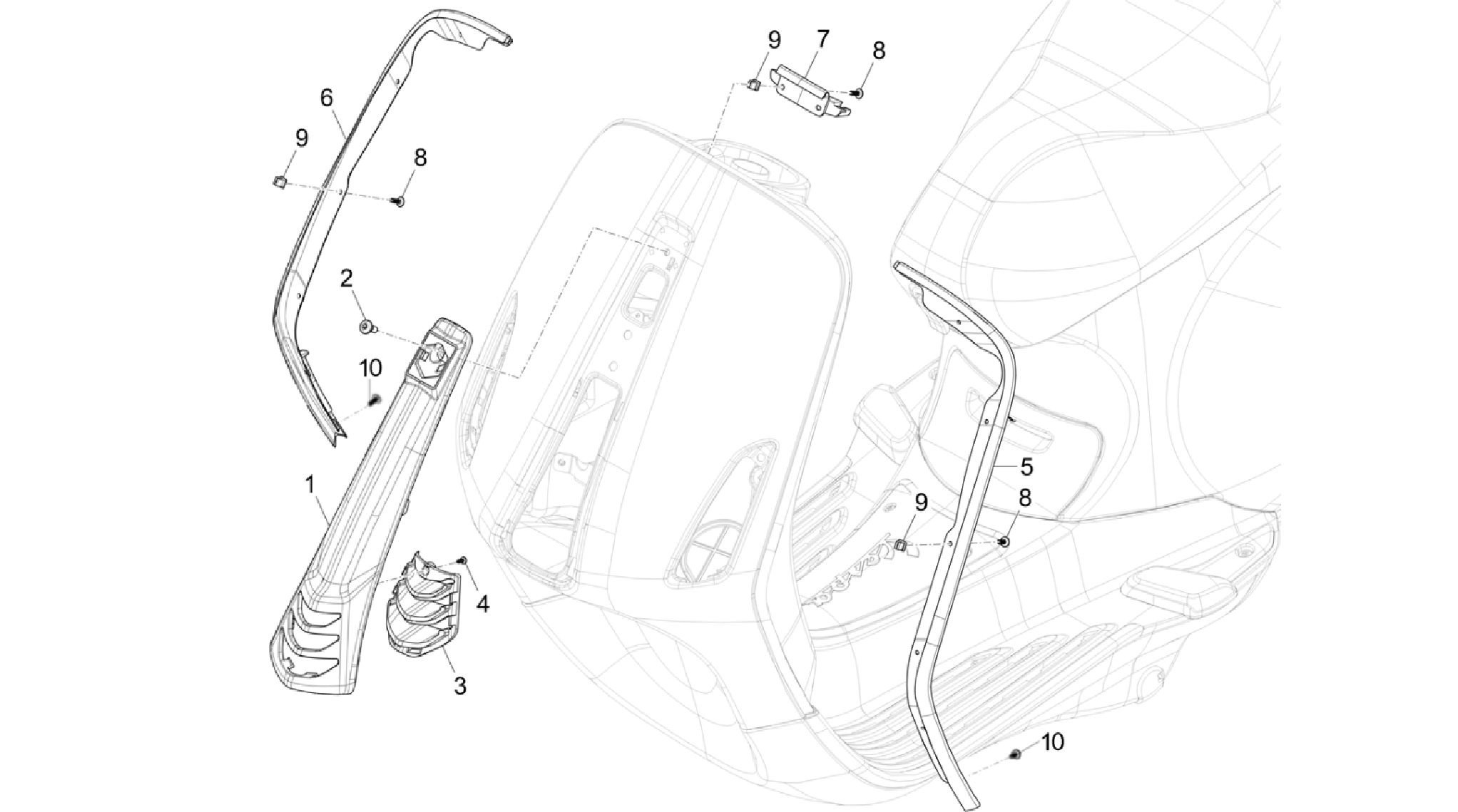 Front shield