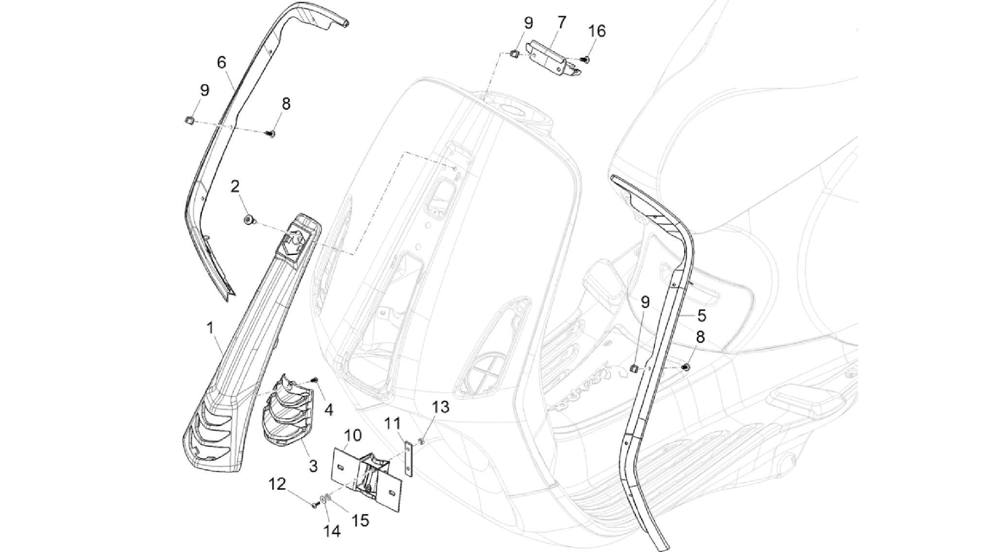 Front shield
