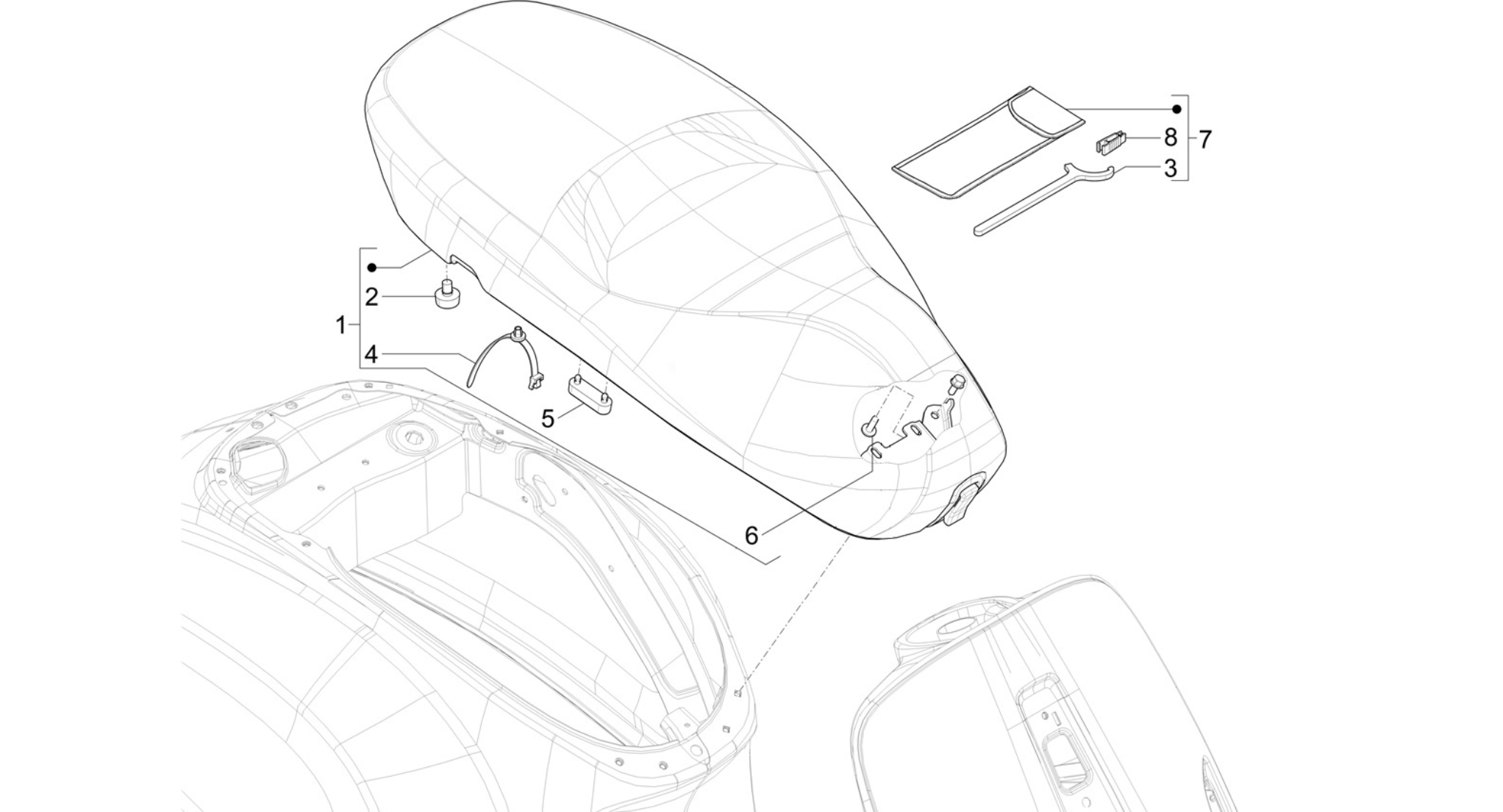 Saddle/seats