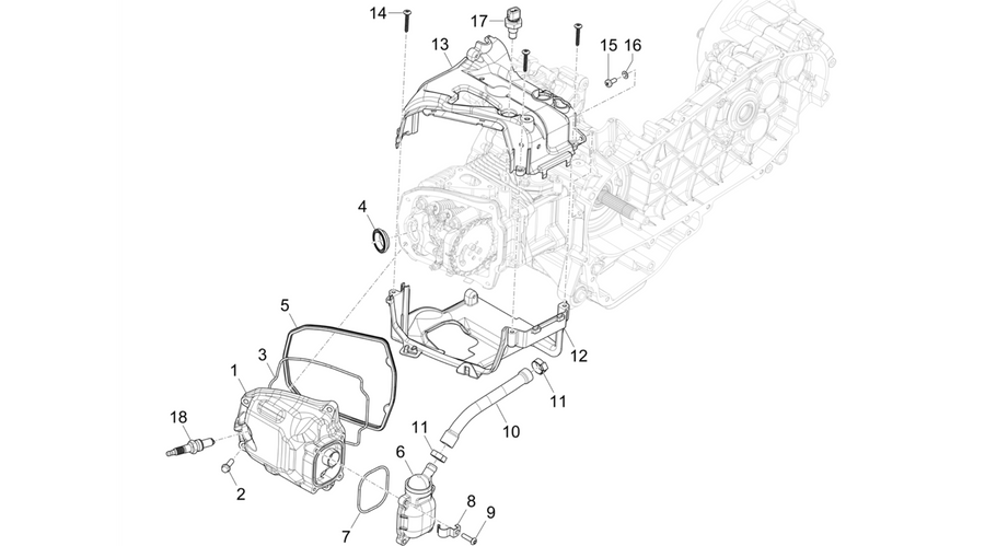 Cylinder head cover