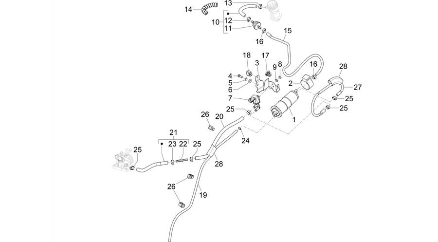 Anti-percolation system