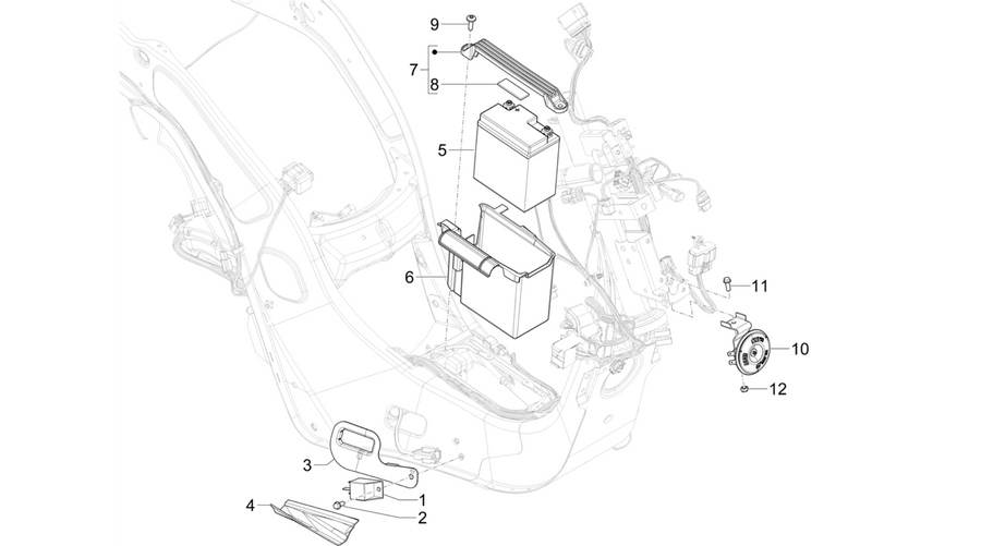 Remote control switches - Battery - Horn