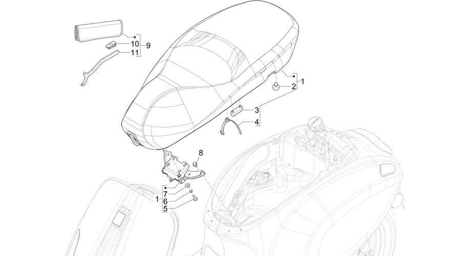 Saddle/seats