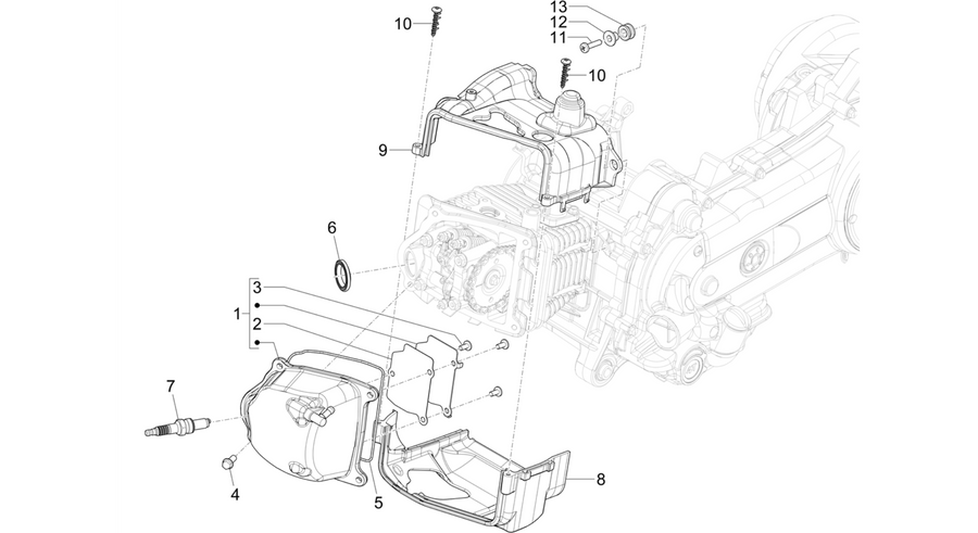 Cylinder head cover