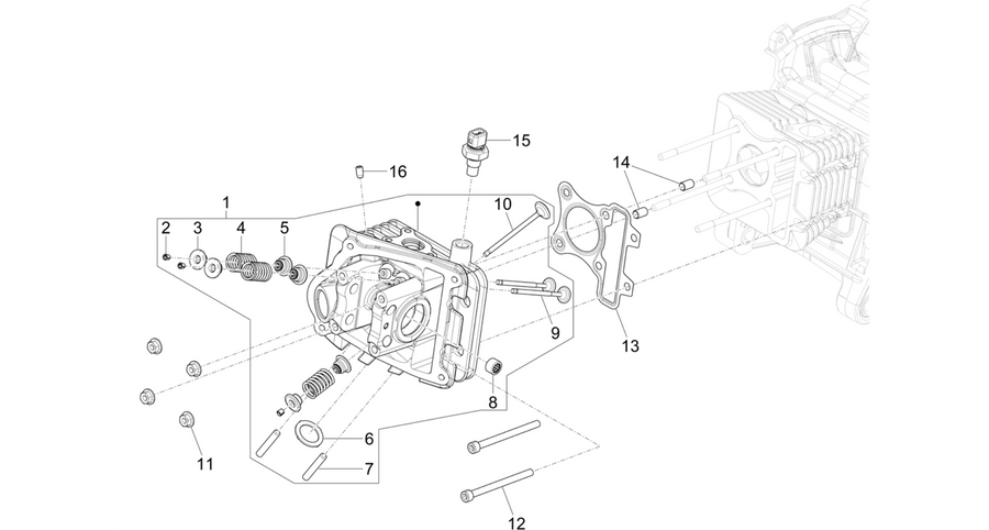 Head unit - Valve