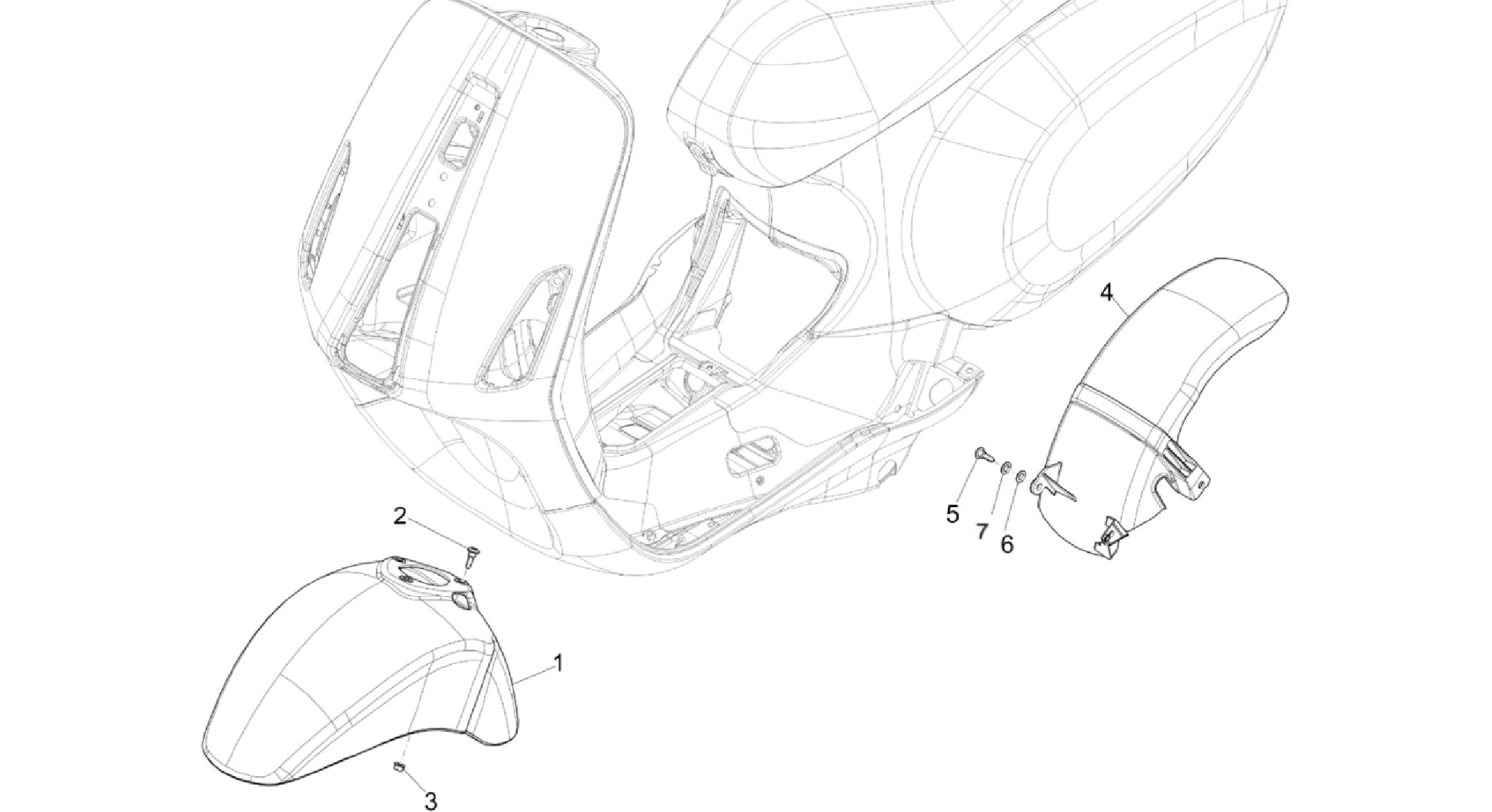 Wheel huosing - Mudguard