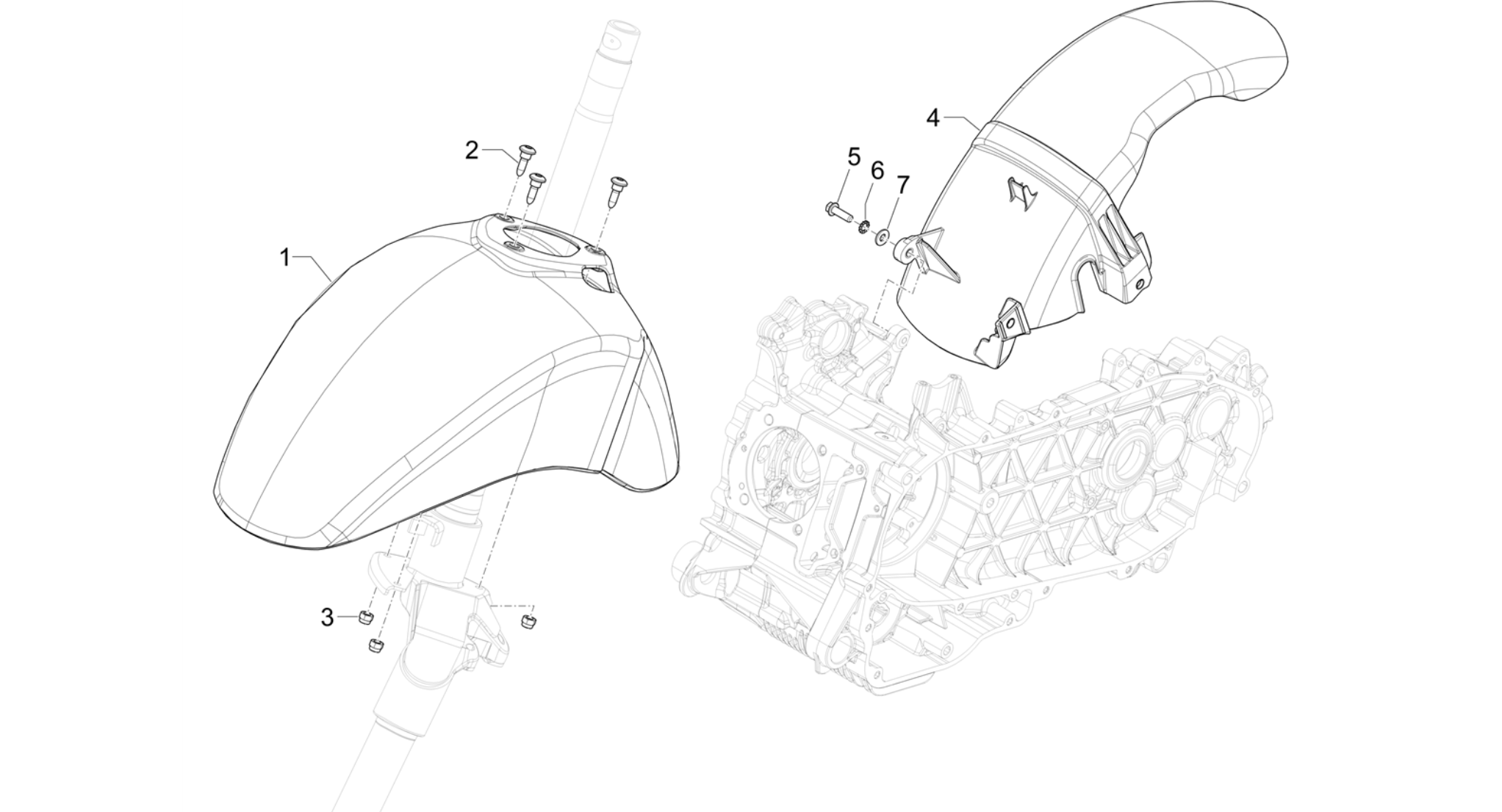 Wheel huosing - Mudguard