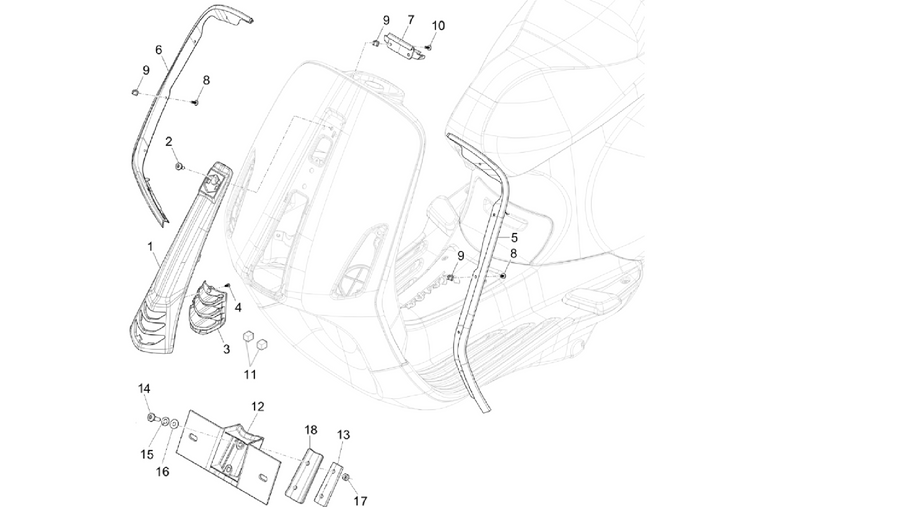 Front shield
