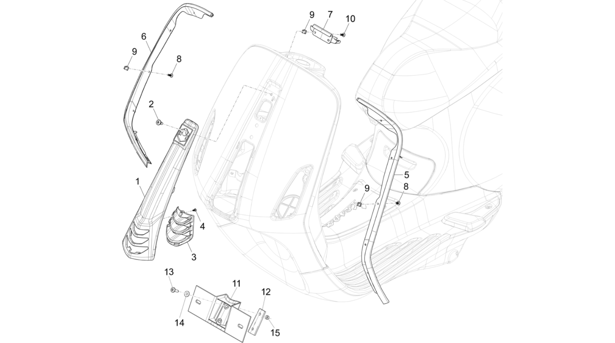 Front shield