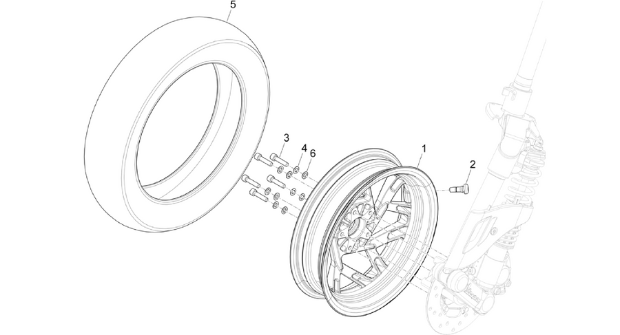 Front wheel