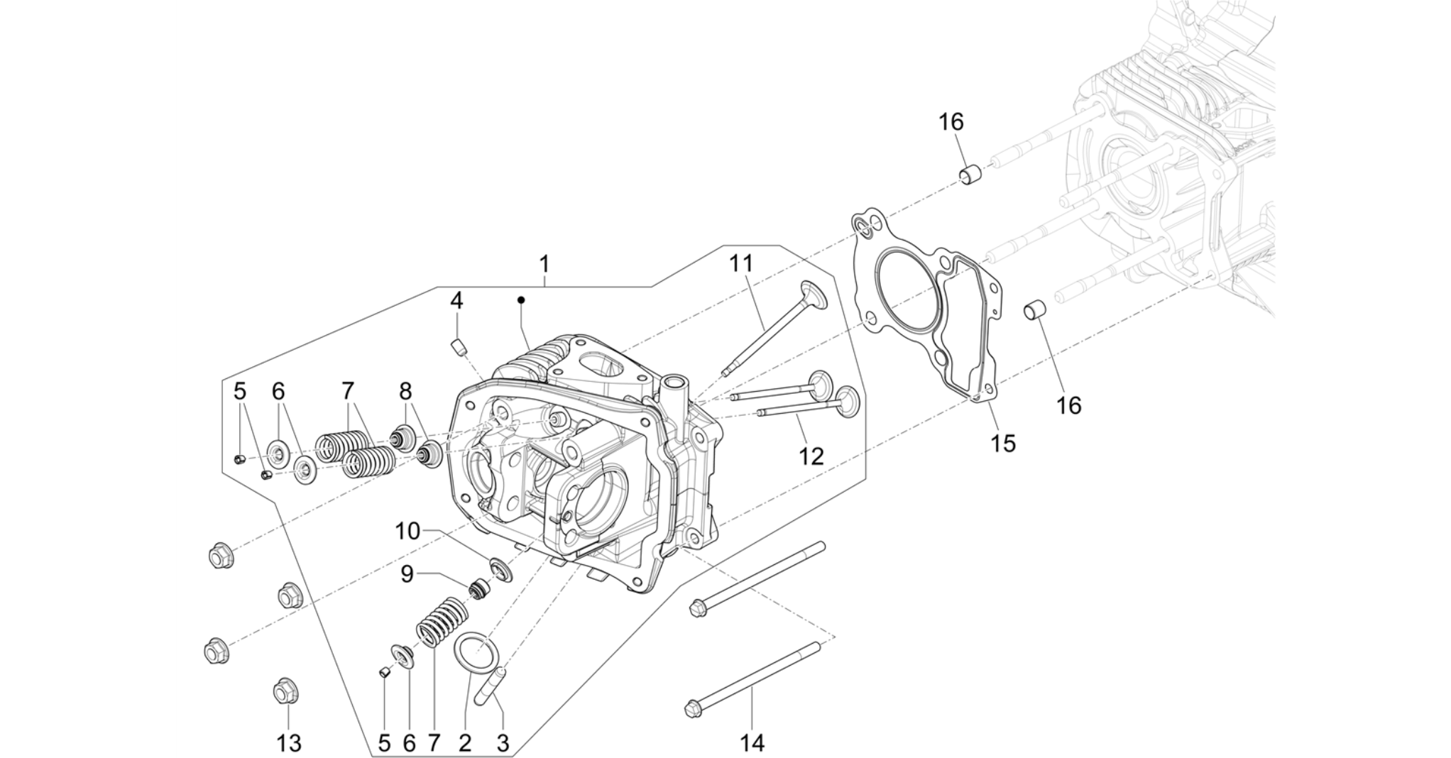 Head unit - Valve