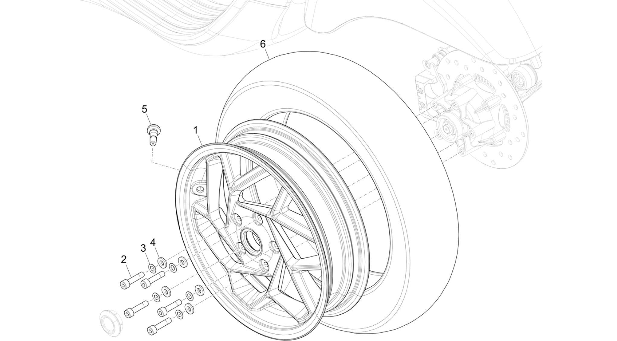 Front wheel