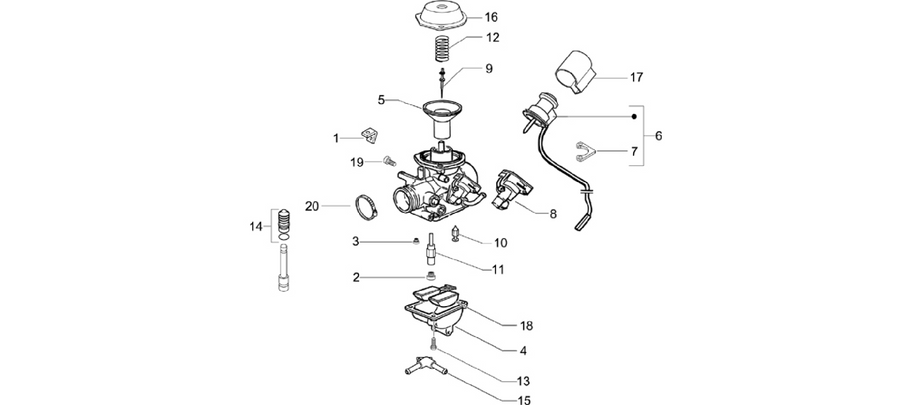 Carburetor's components