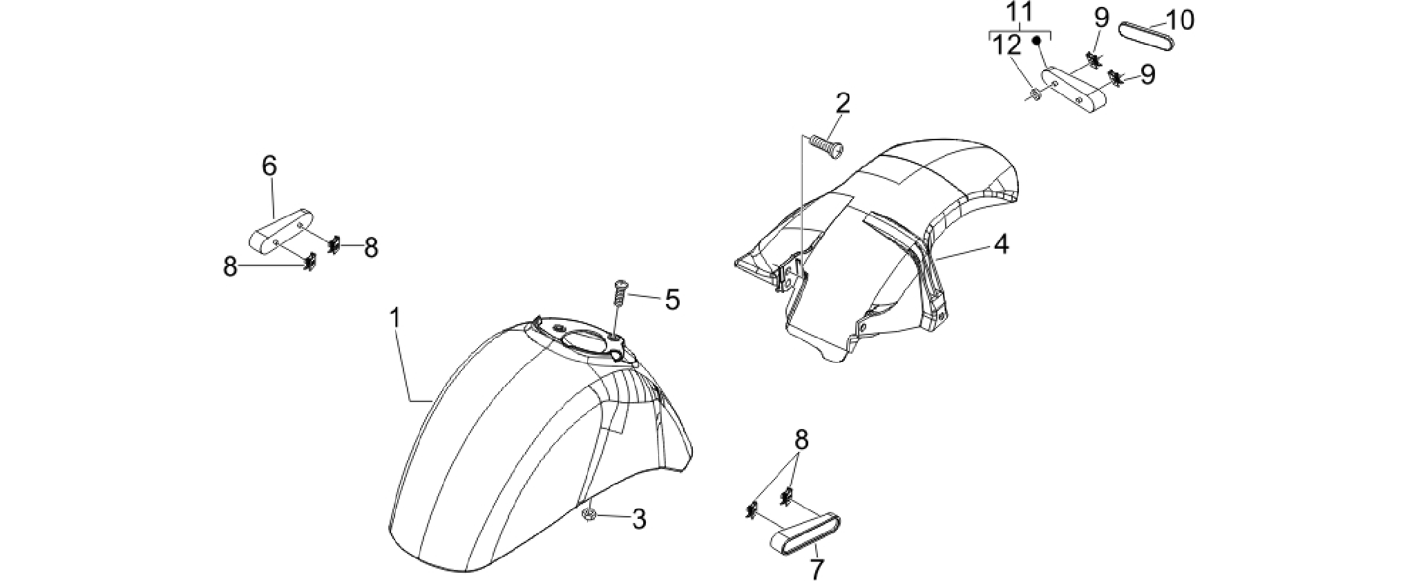 Wheel huosing - Mudguard
