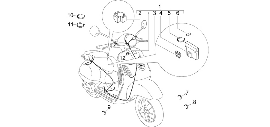 Main cable harness