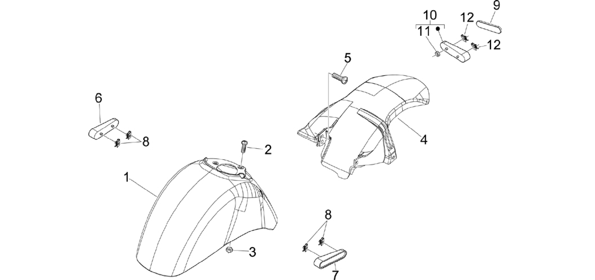 Wheel huosing - Mudguard