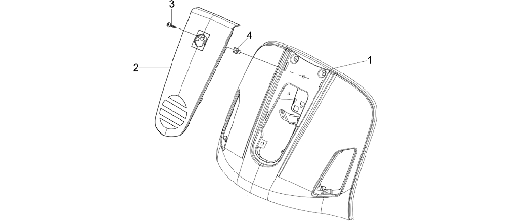 Front shield