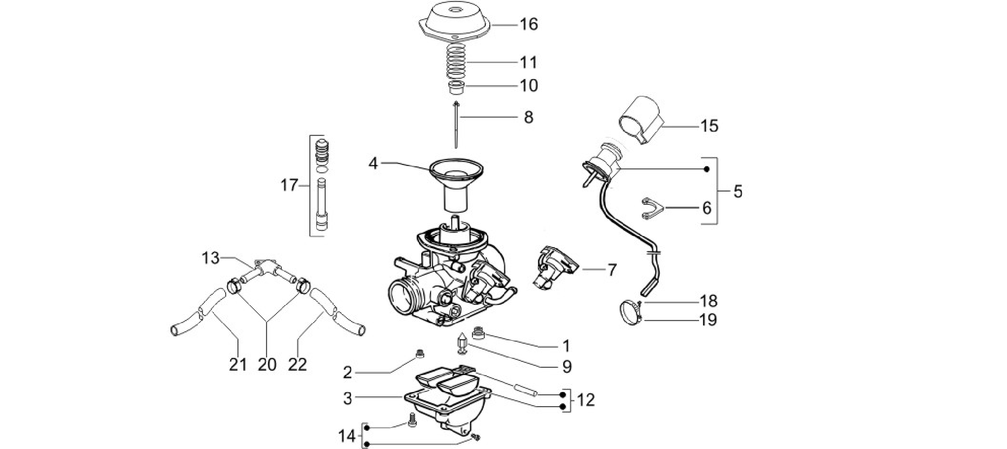 Carburetor's components