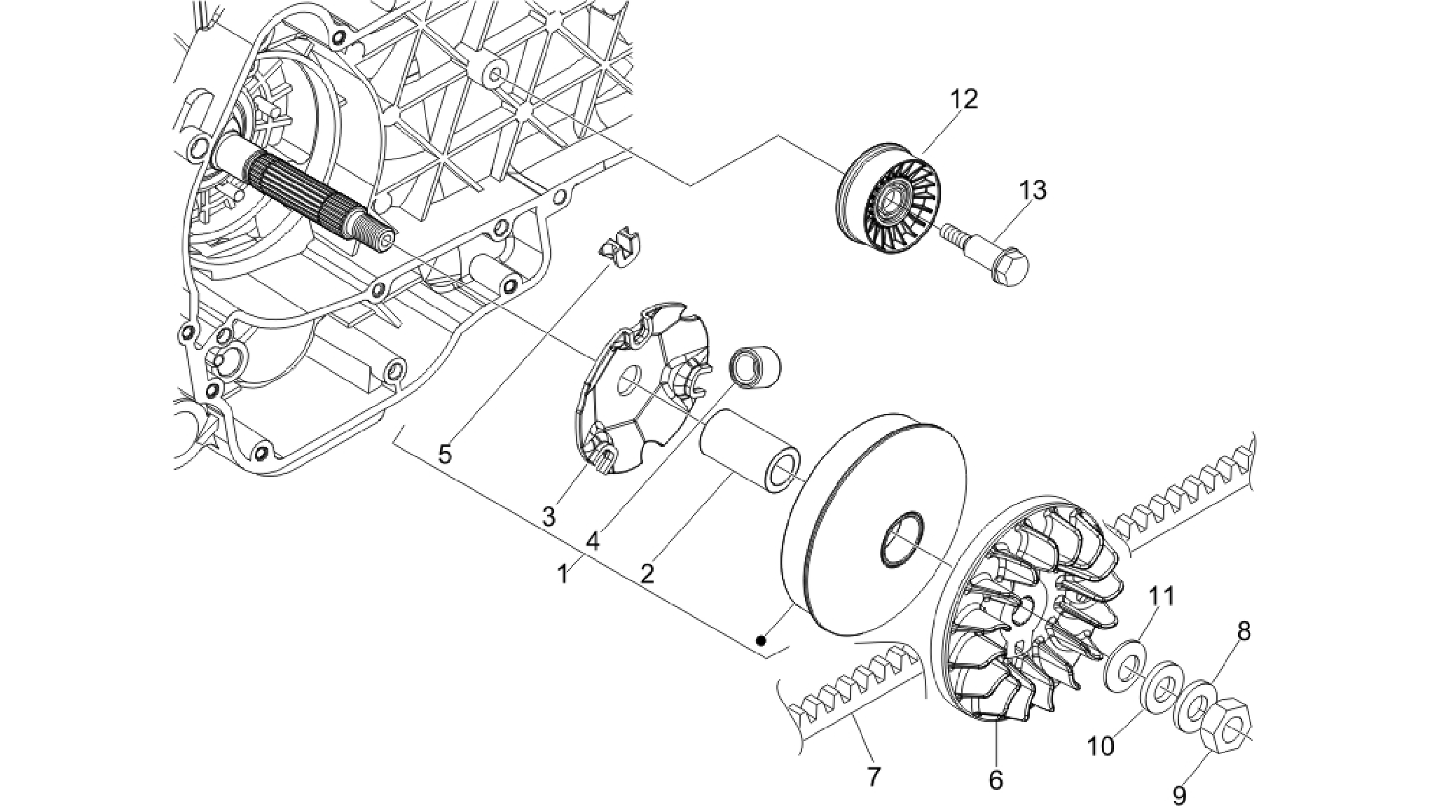 Driving pulley