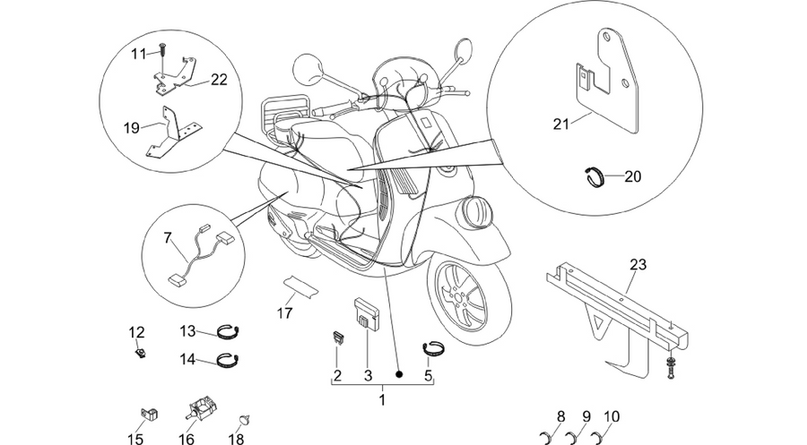 Main cable harness