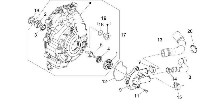 Cooler pump