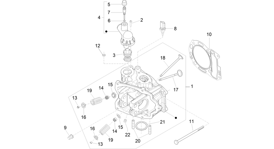 Head unit - Valve