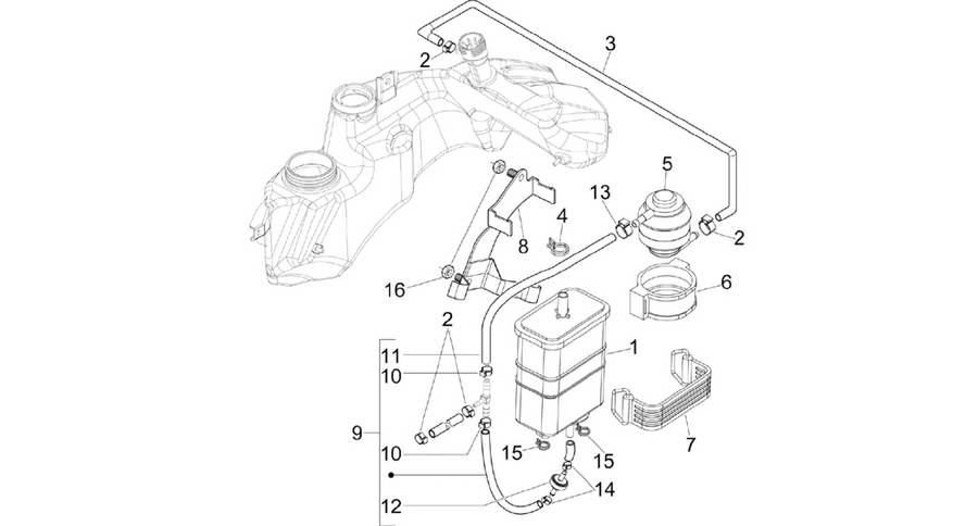Anti-percolation system
