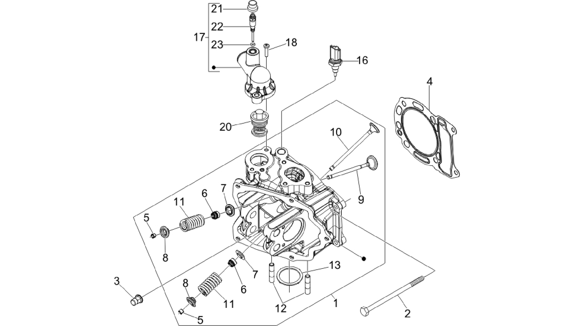 Head unit - Valve