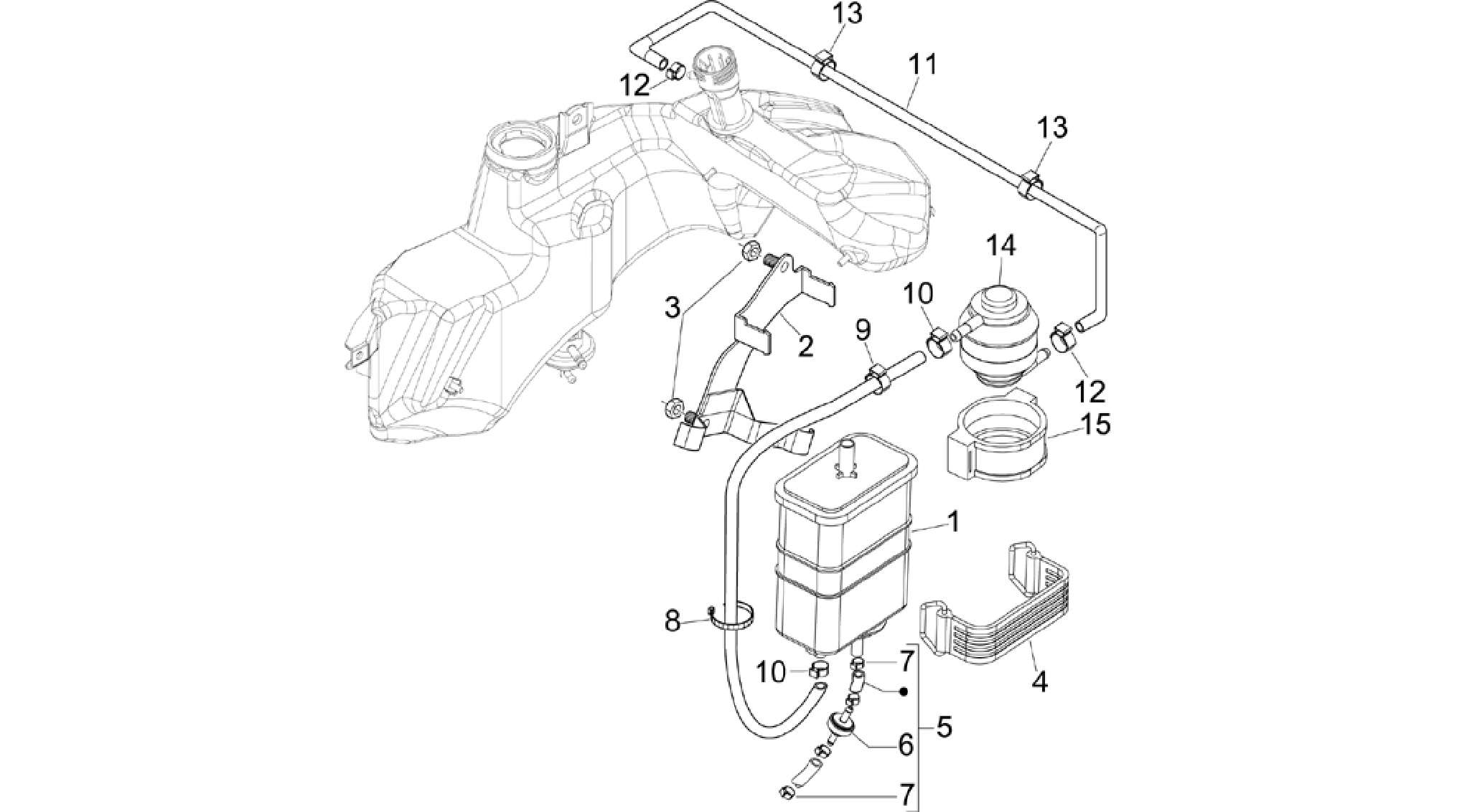 Anti-percolation system
