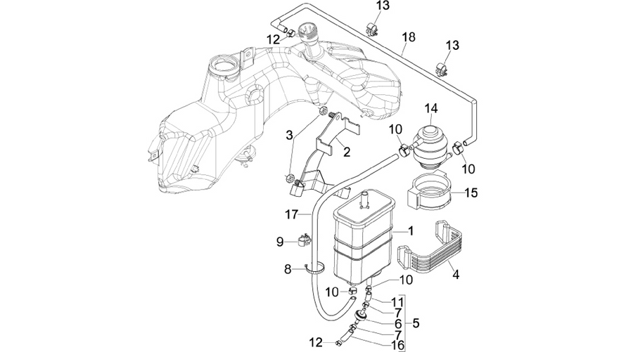 Anti-percolation system