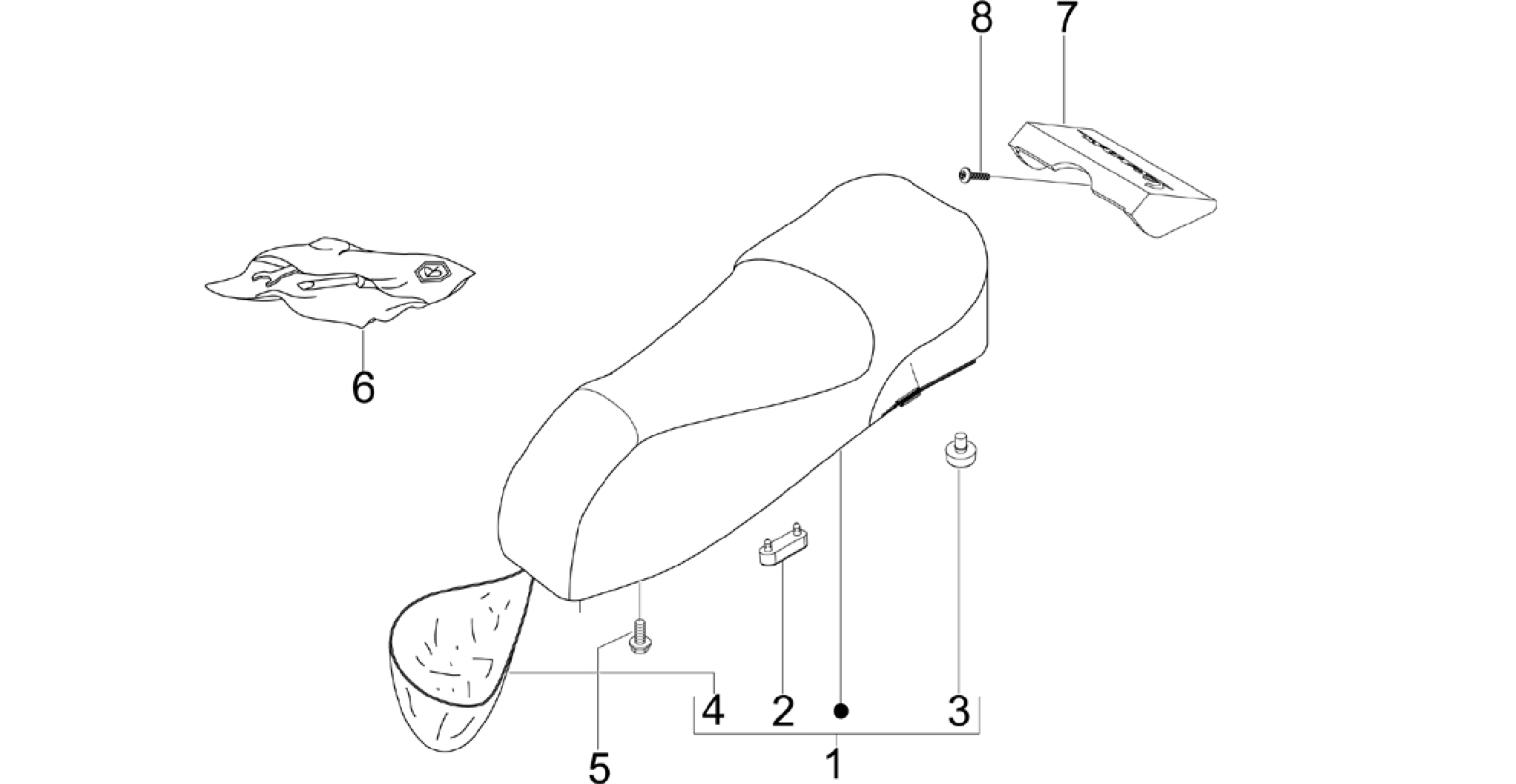 Saddle/seats