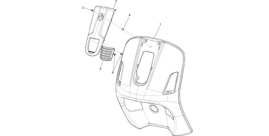 Front shield