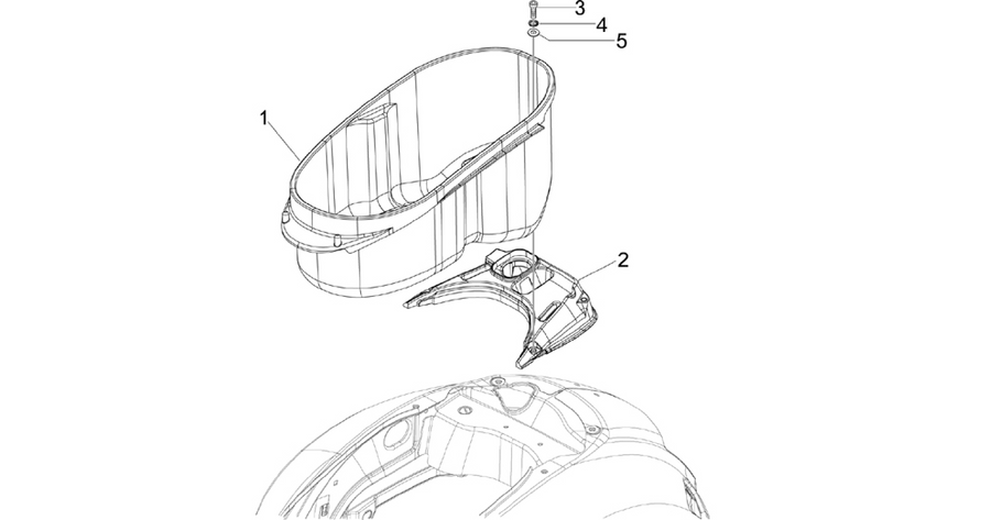 Helmet huosing - Undersaddle