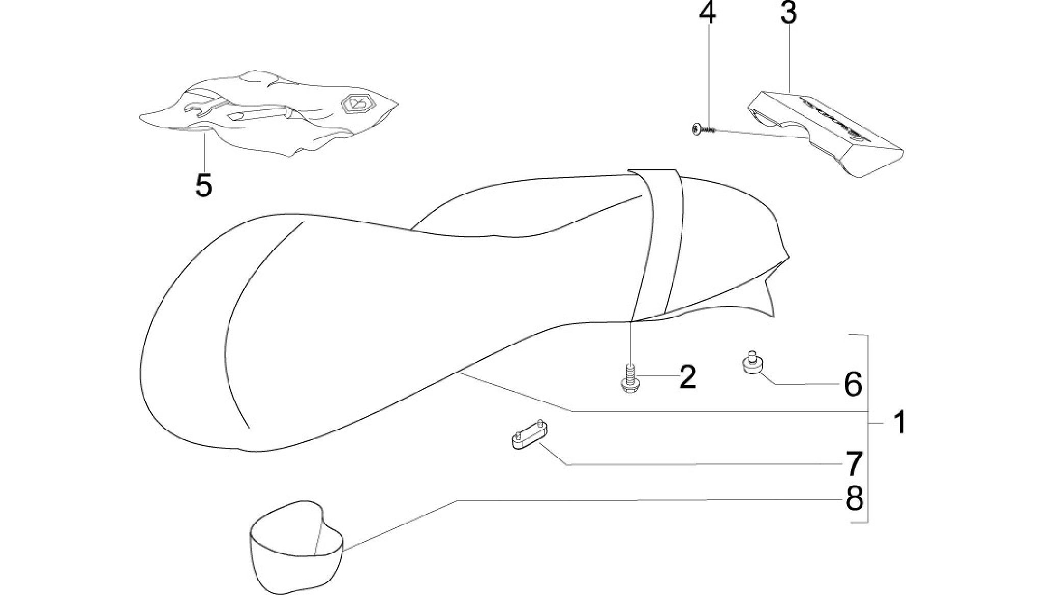 Saddle/seats