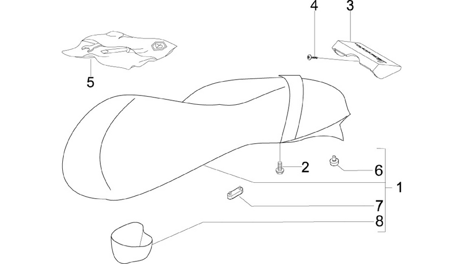 Saddle/seats