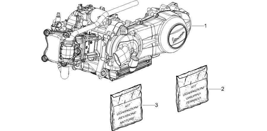Engine, assembly