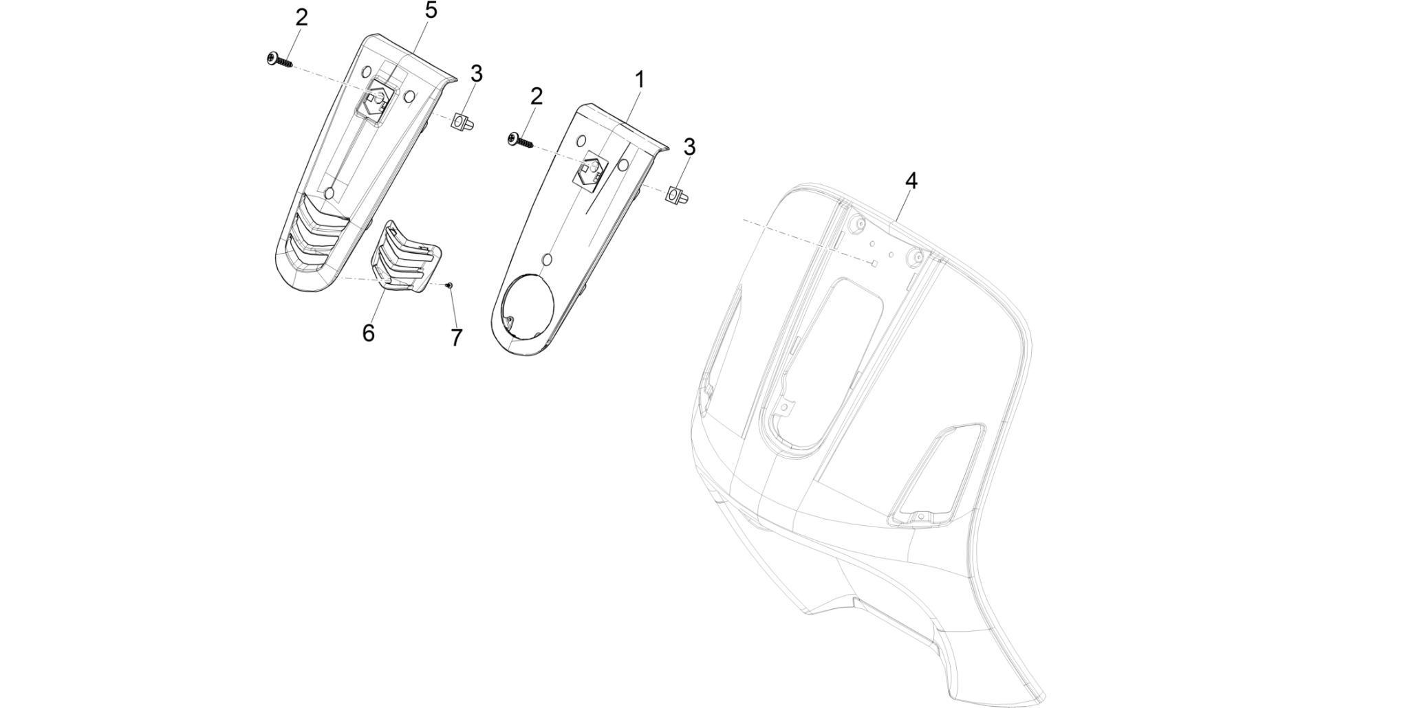 Front shield