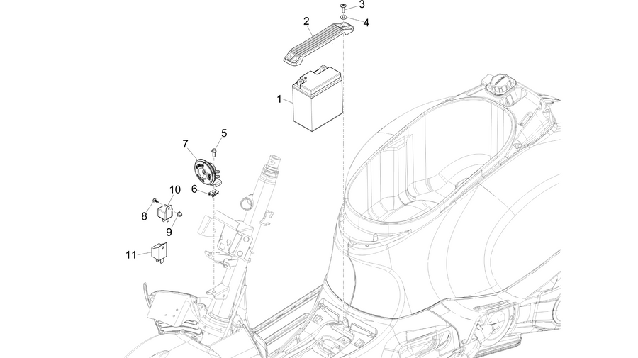 Remote control switches - Battery - Horn