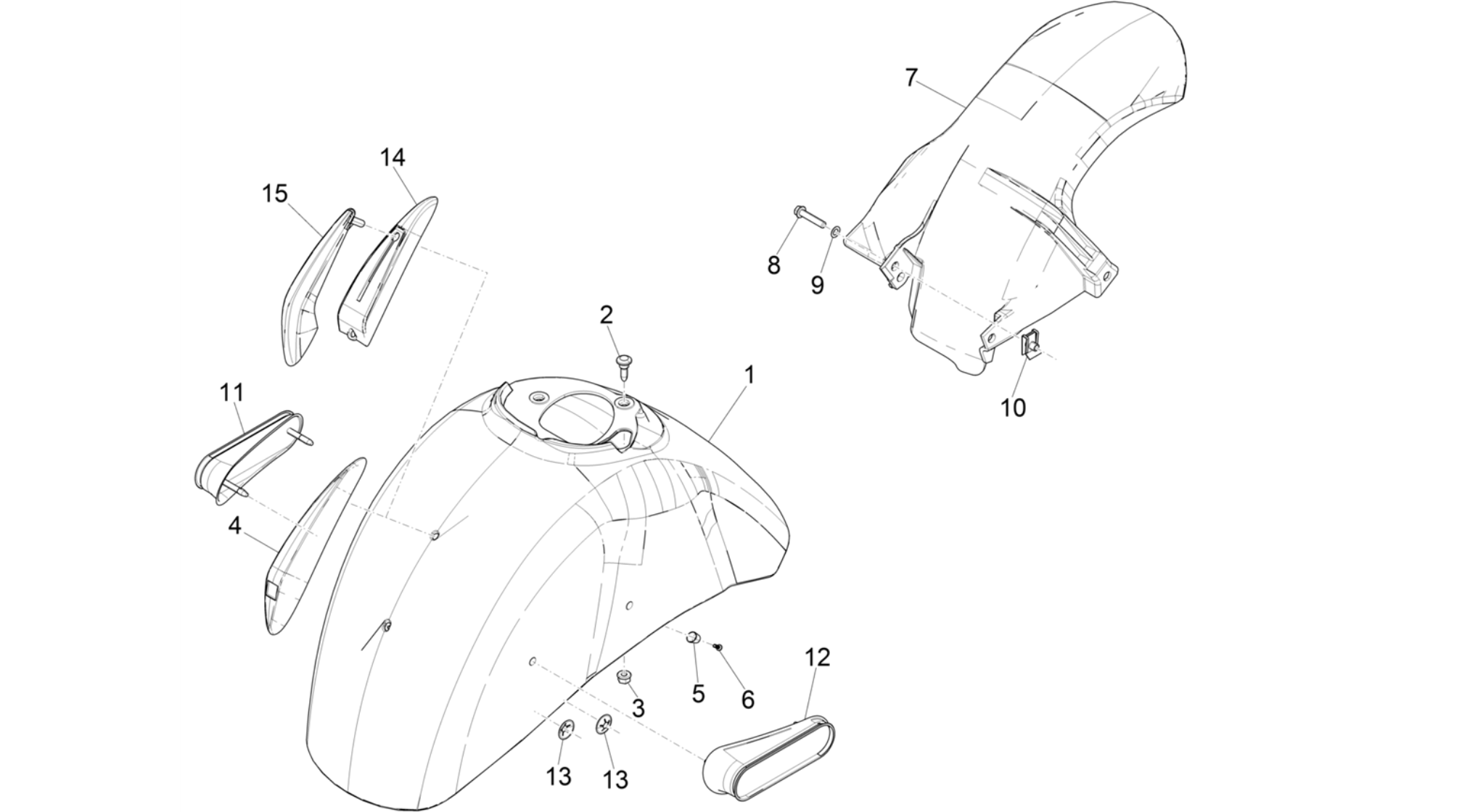 Wheel huosing - Mudguard