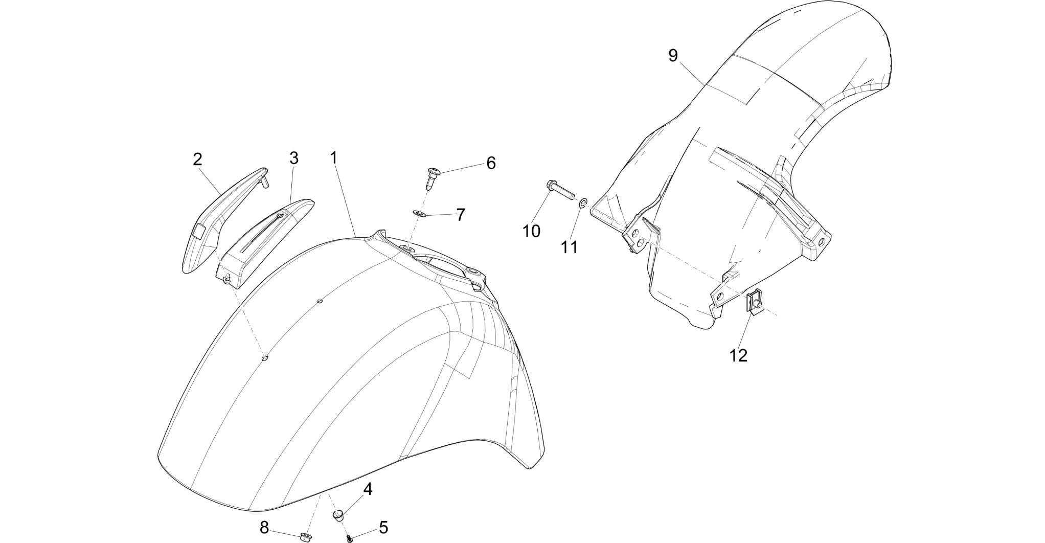 Wheel huosing - Mudguard